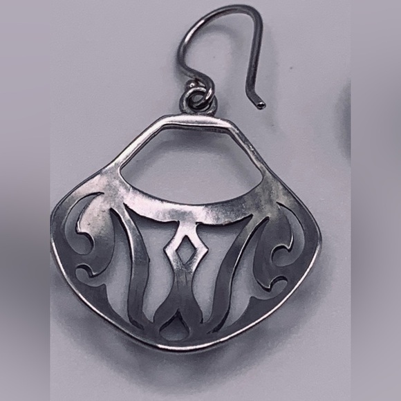 Silpada RARE HTF Sterling Parisian French Wire Earrings - Picture 12 of 14